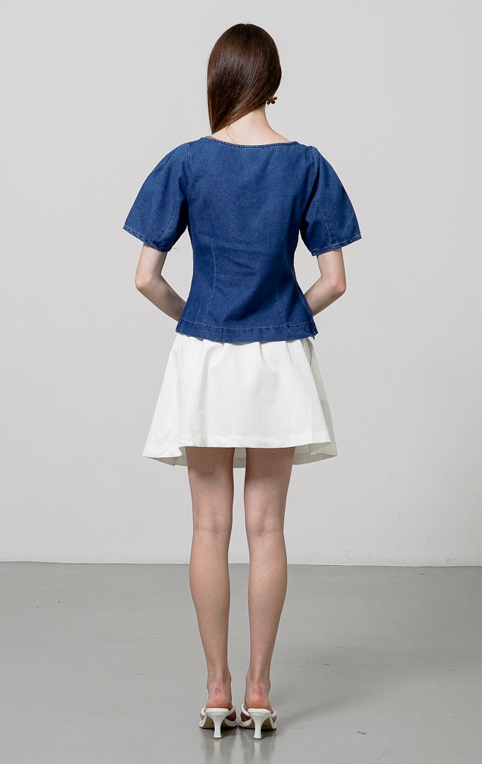 Snowdrop Top Denim
