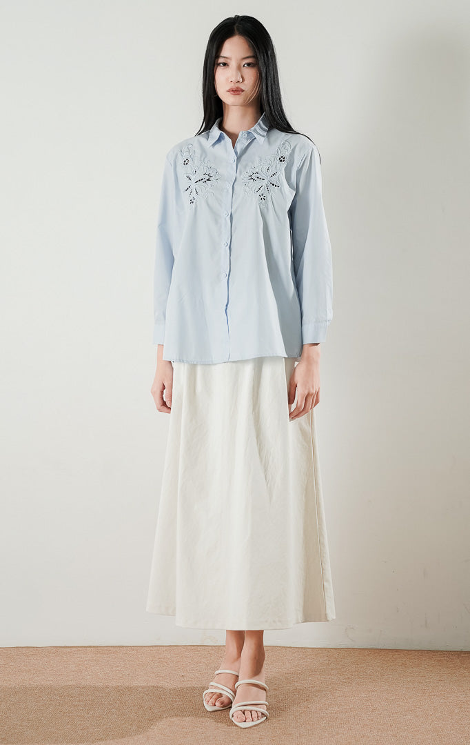 Amaranth Top Blue