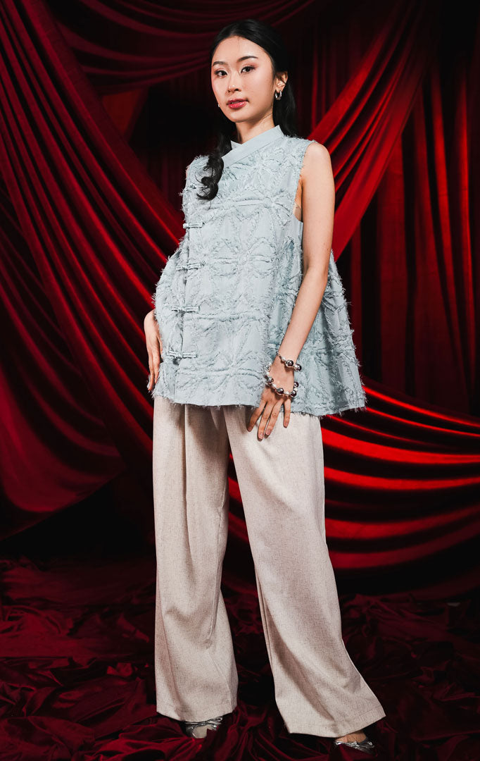 CNY Dandelion Vest Blue