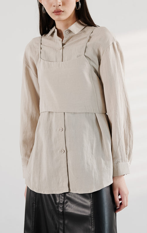 Irani Top Khaki