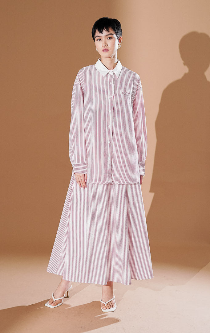 Anette Top Pink Striped