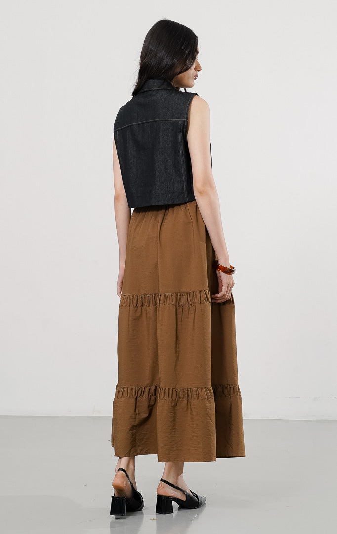 Norani Top Black Denim