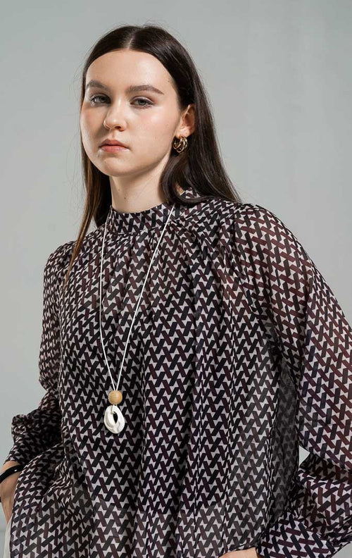 Reynara Top Dark Brown