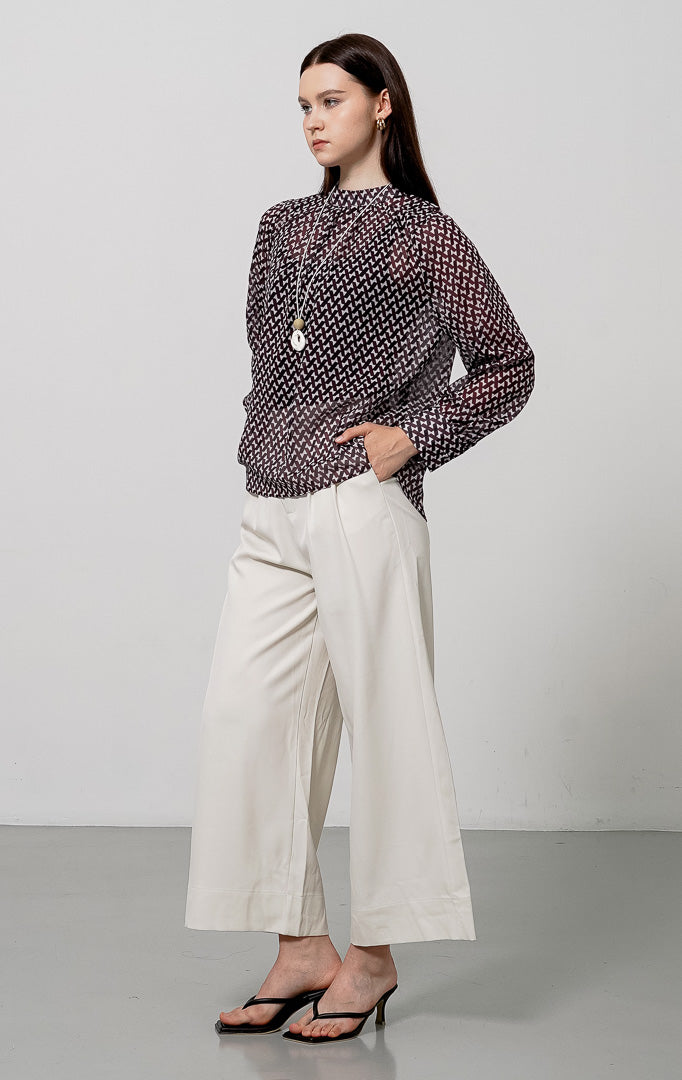 Reynara Top Dark Brown