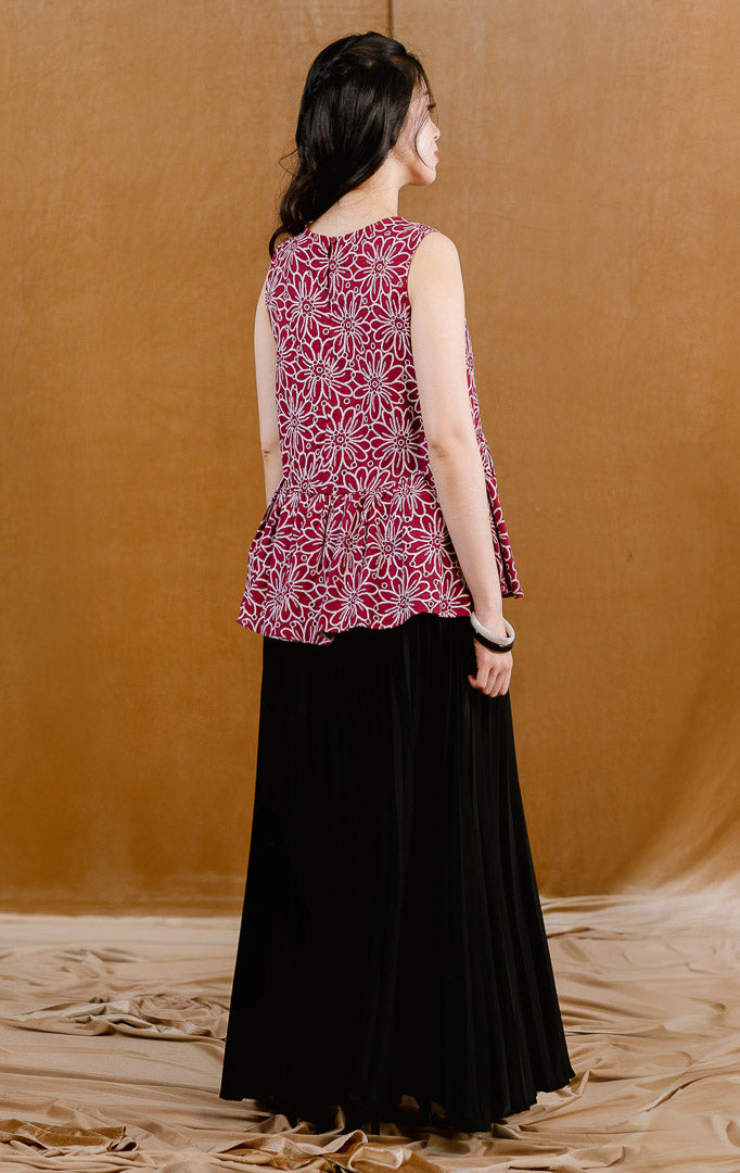 CNY Marigold Top Red