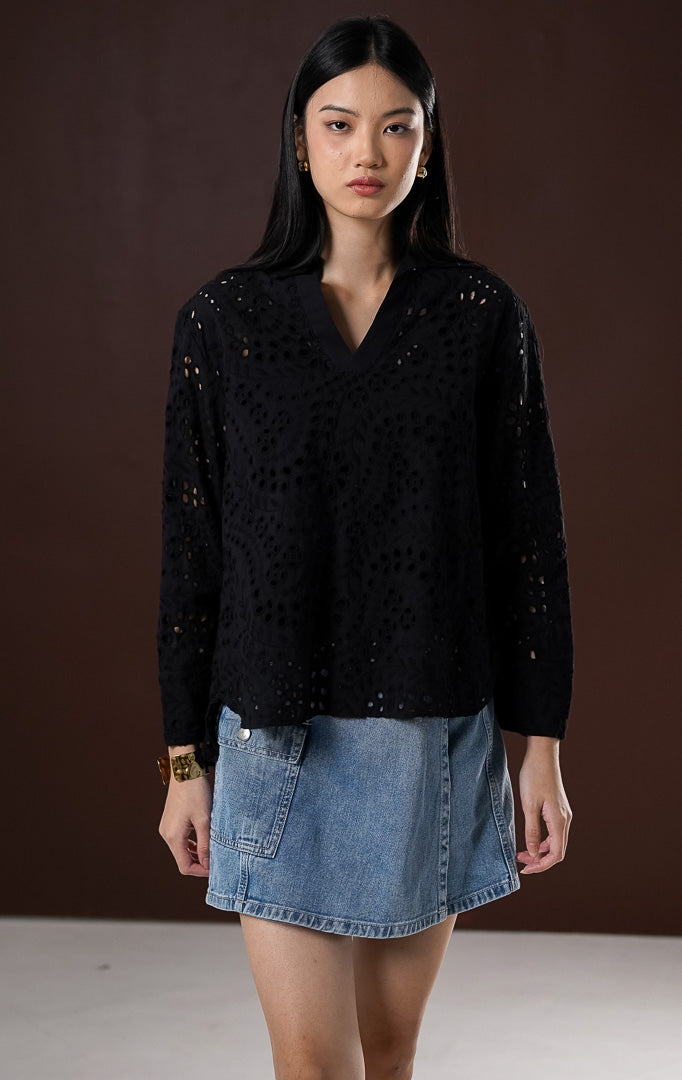 Venise Top Black