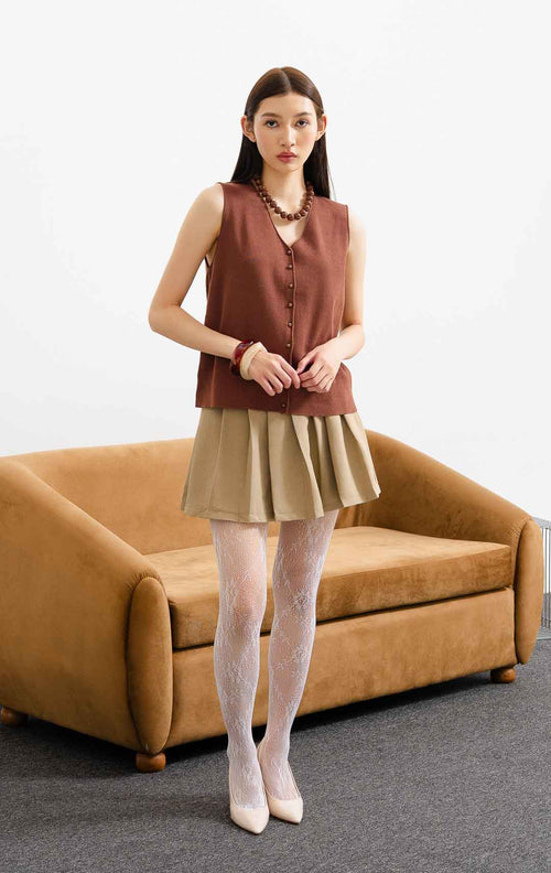 Herra Top Brown