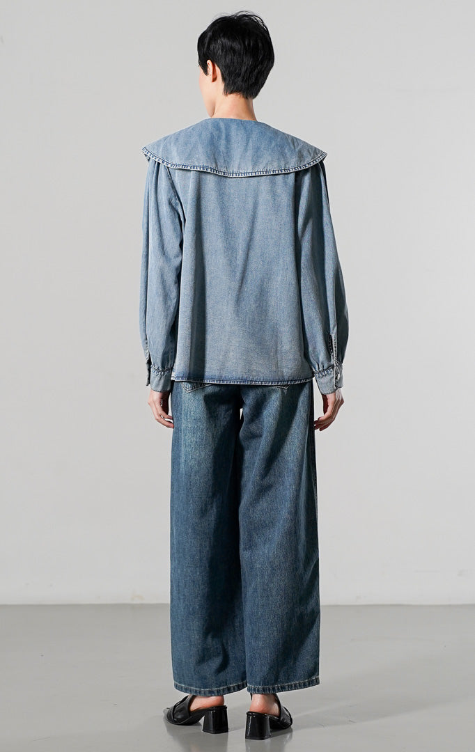 Poppi Top Denim