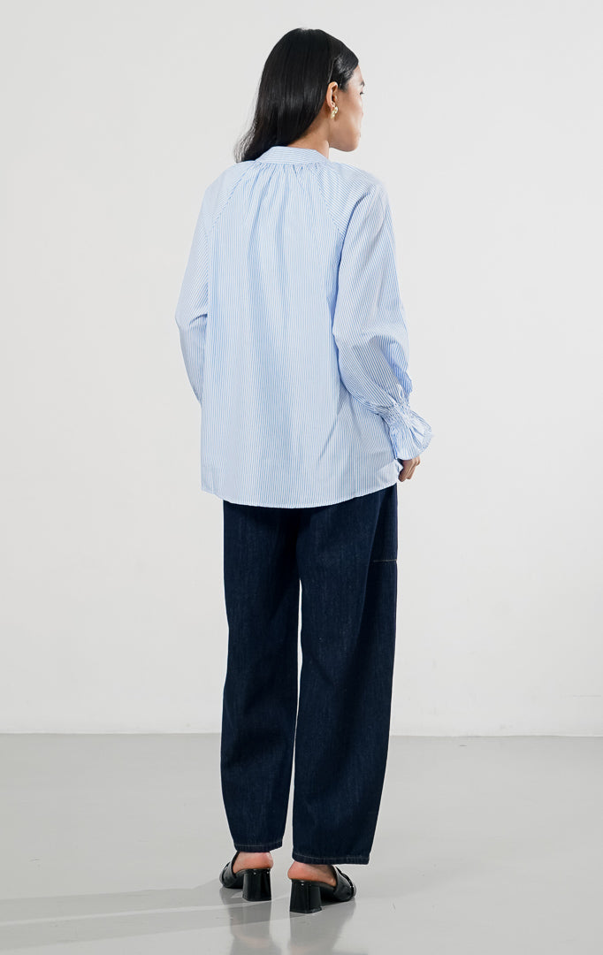 Edellia Top Blue Stripe