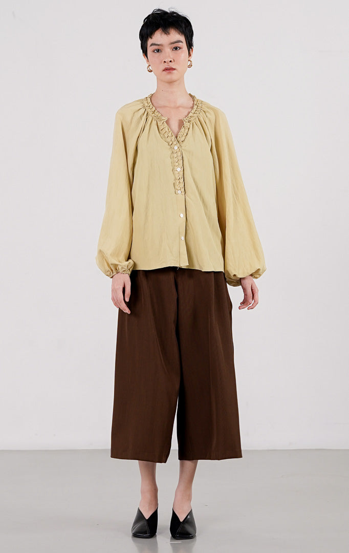 Eloise Top Khaki