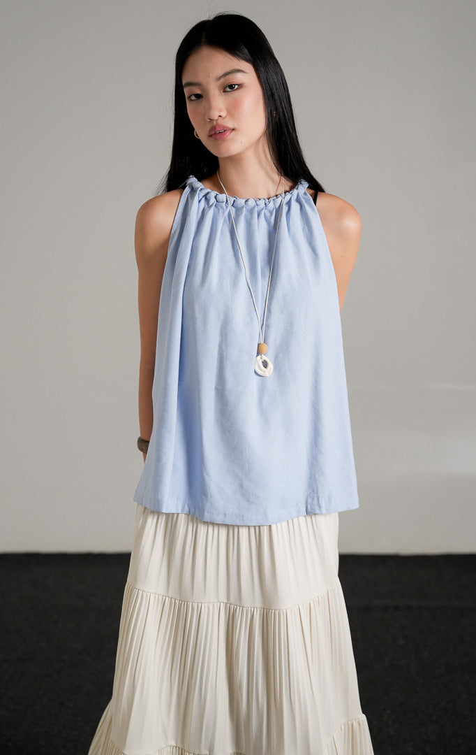 Keilani Top Light Blue