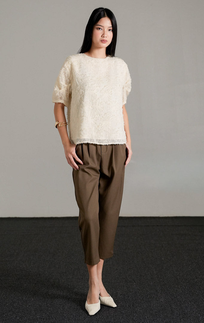 Kallani Top Ivory