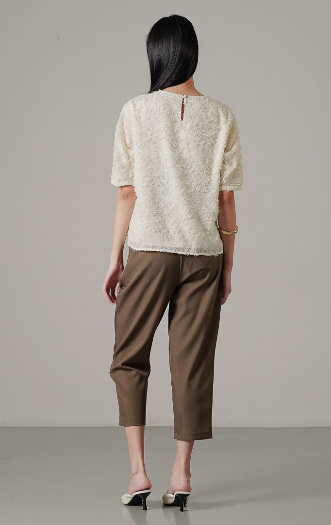 Kallani Top Ivory