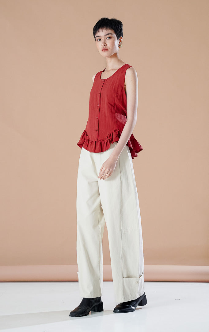 Odellia Top Terracotta