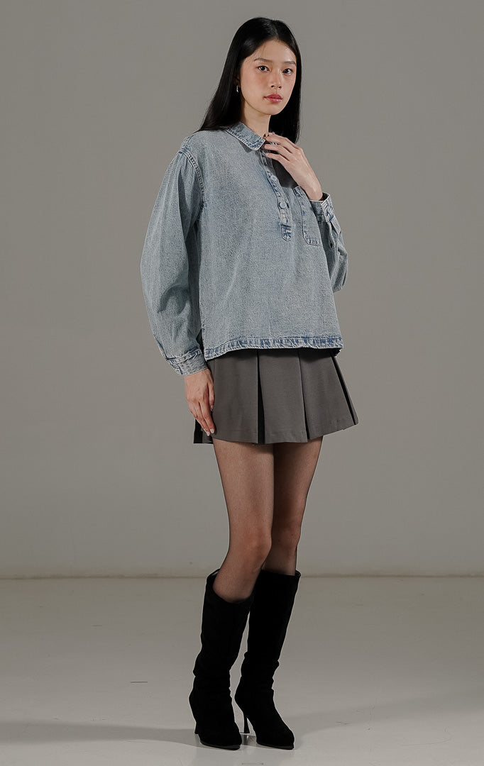 Elyse Top Denim
