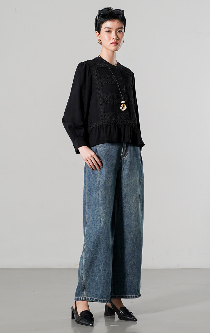 Eliot Top Black