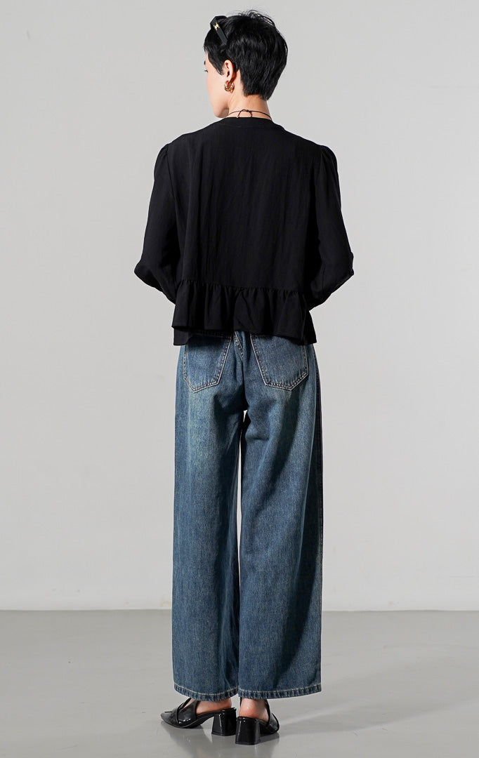 Eliot Top Black