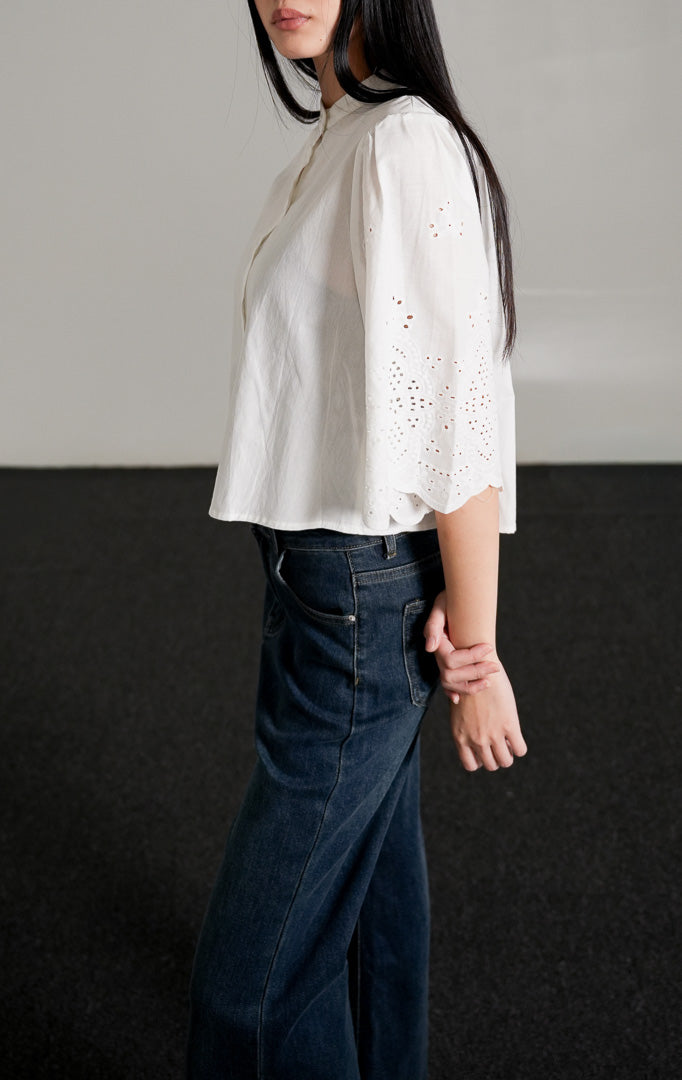 Rochelle Top White