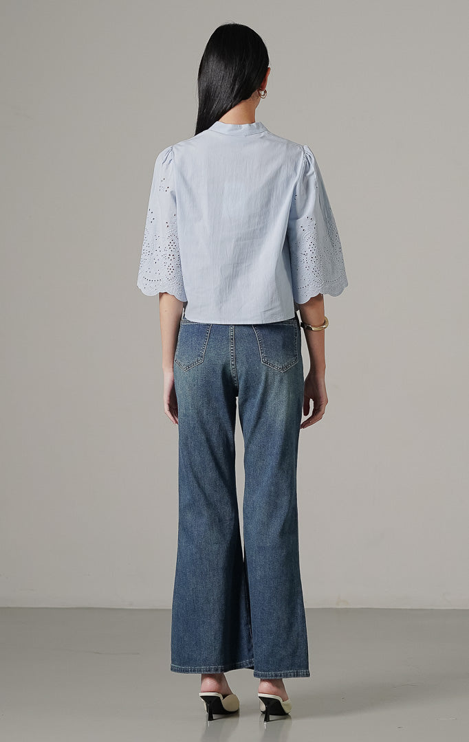 Rochelle Top Light Blue