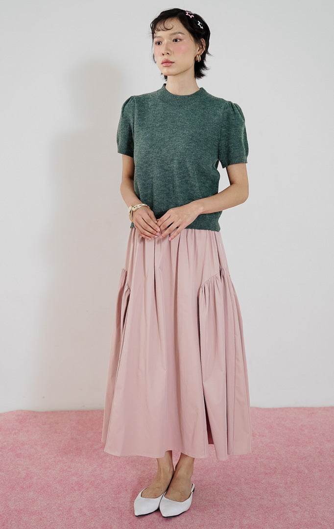 Jaeyun Top Dark Green