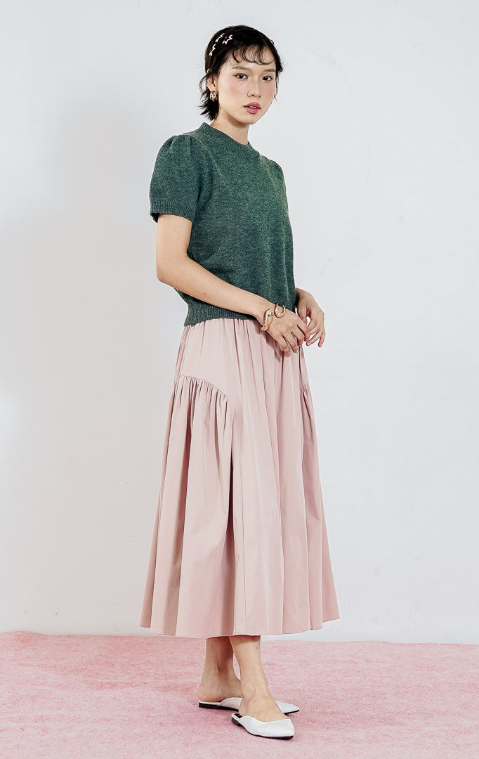 Jaeyun Top Dark Green