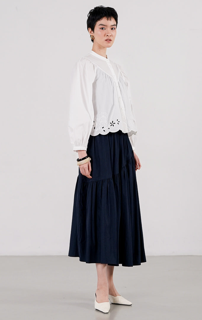 Marvie Top White