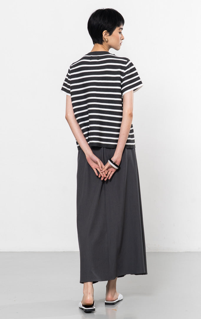 Alicia Top Grey Striped