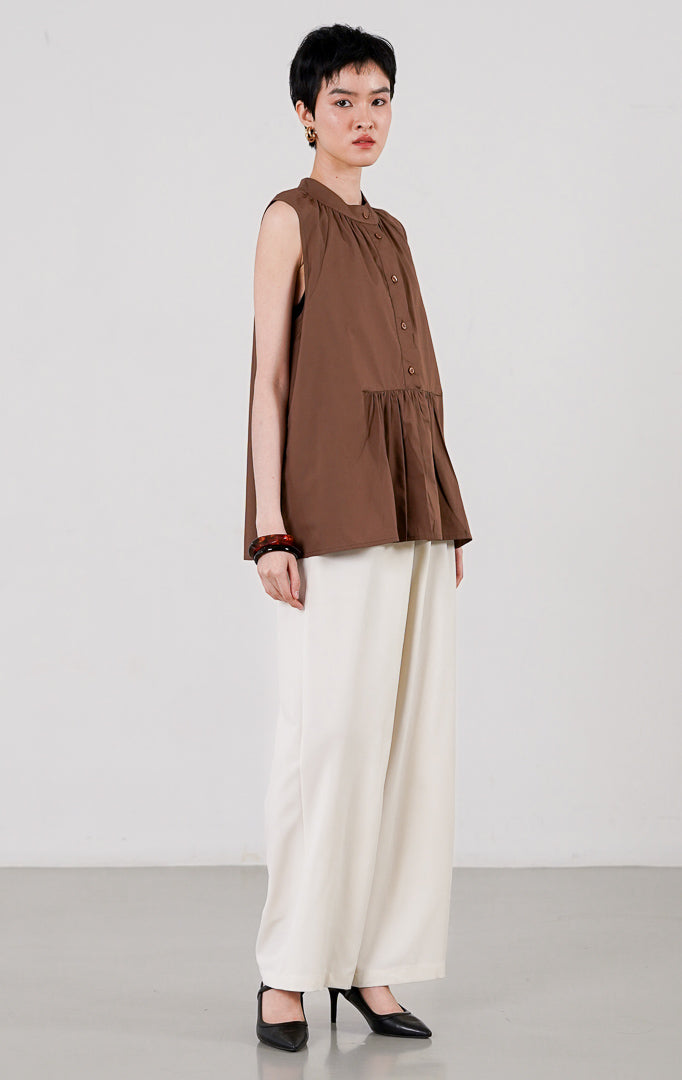Lirien Top Dark Brown