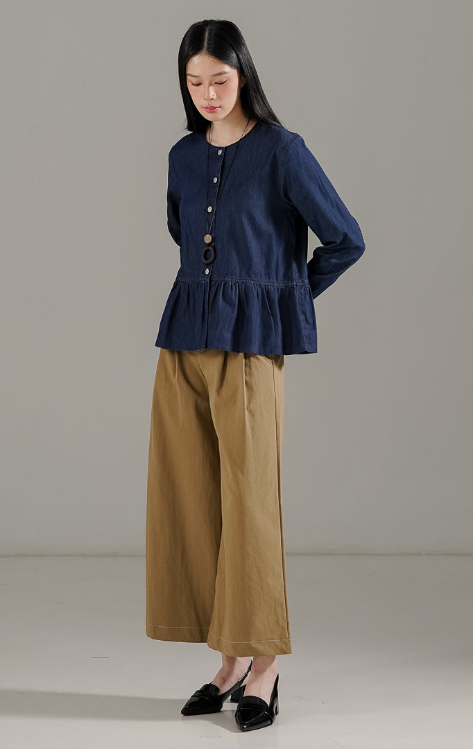 Deliana Top Indigo