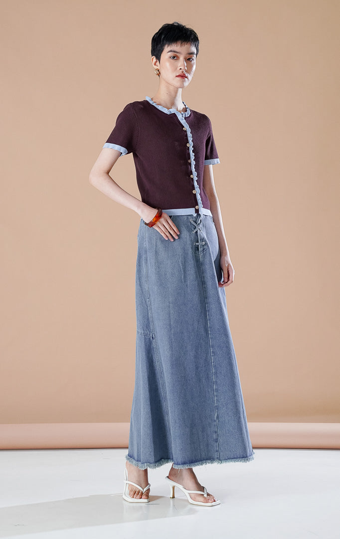 Amalia Top Dark Brown