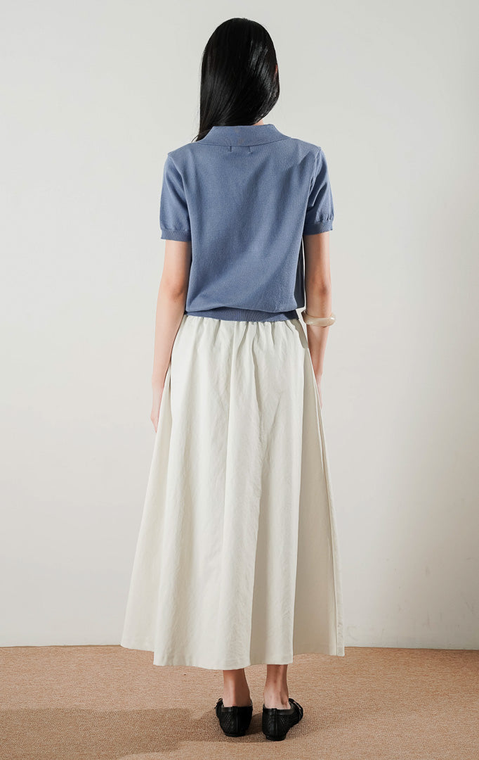 Gabriela Top Dusty Blue