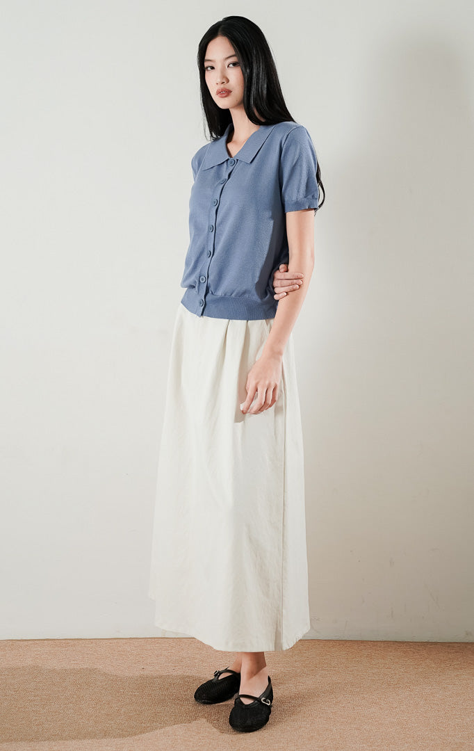 Gabriela Top Dusty Blue
