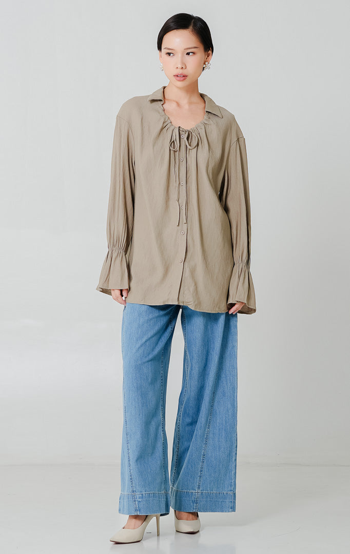 Kensley Top Brown