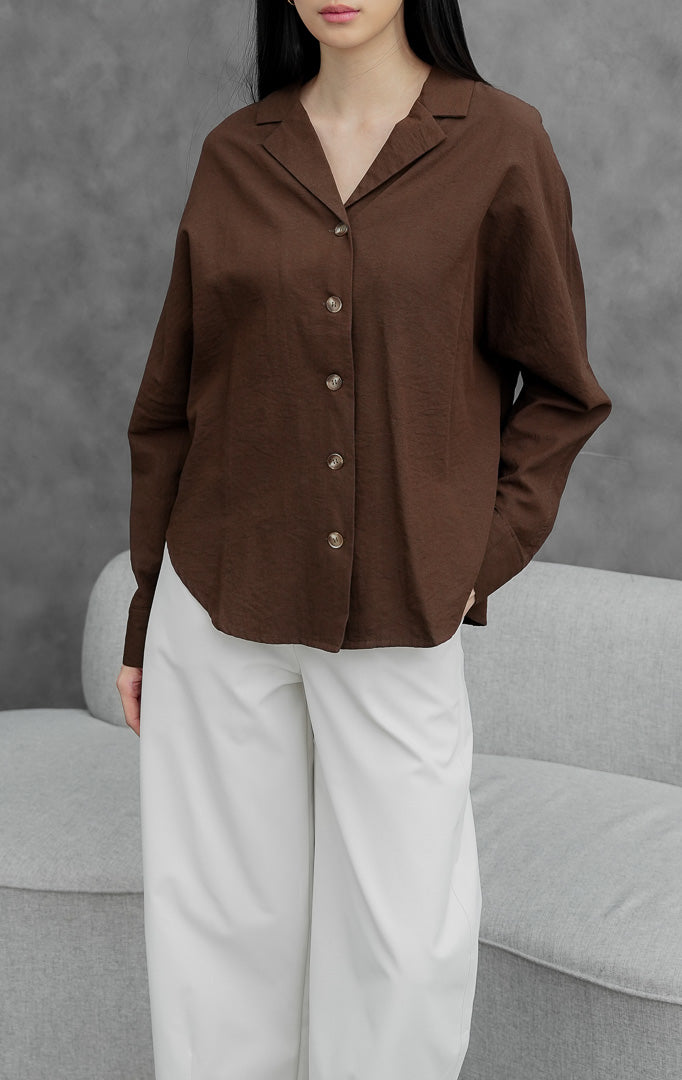 Ireland Top Dark Brown