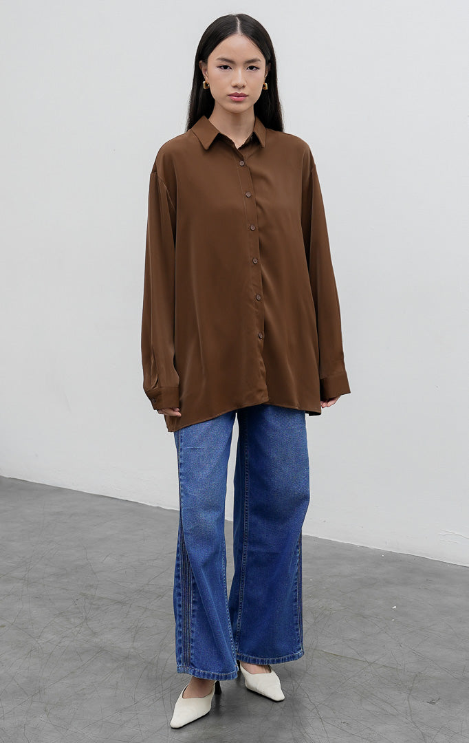 Kierana Top Dark Brown