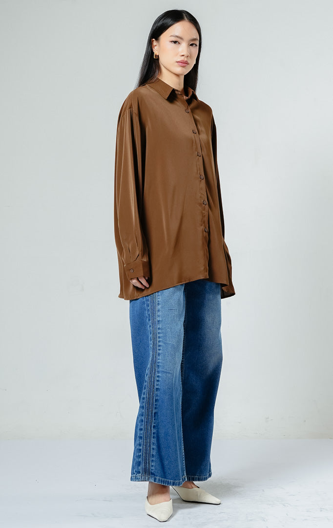 Kierana Top Dark Brown