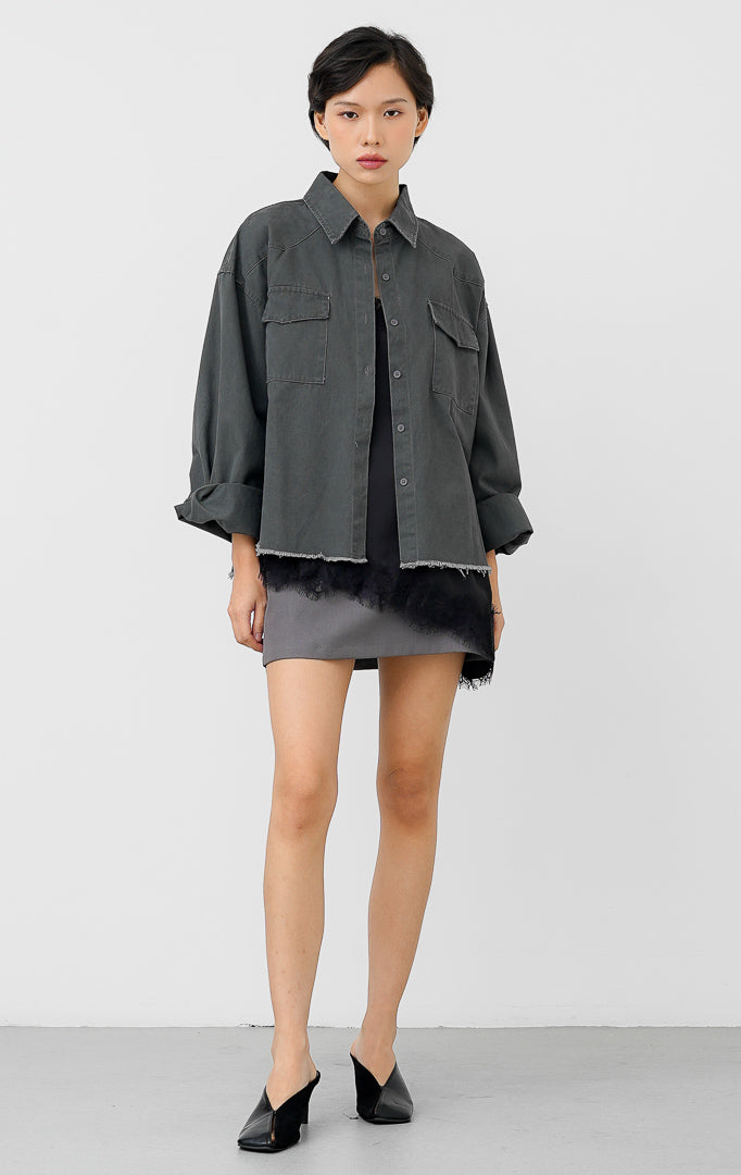 Jaxson Top Dark Grey