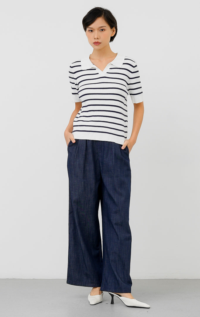 Georgiana Top Navy