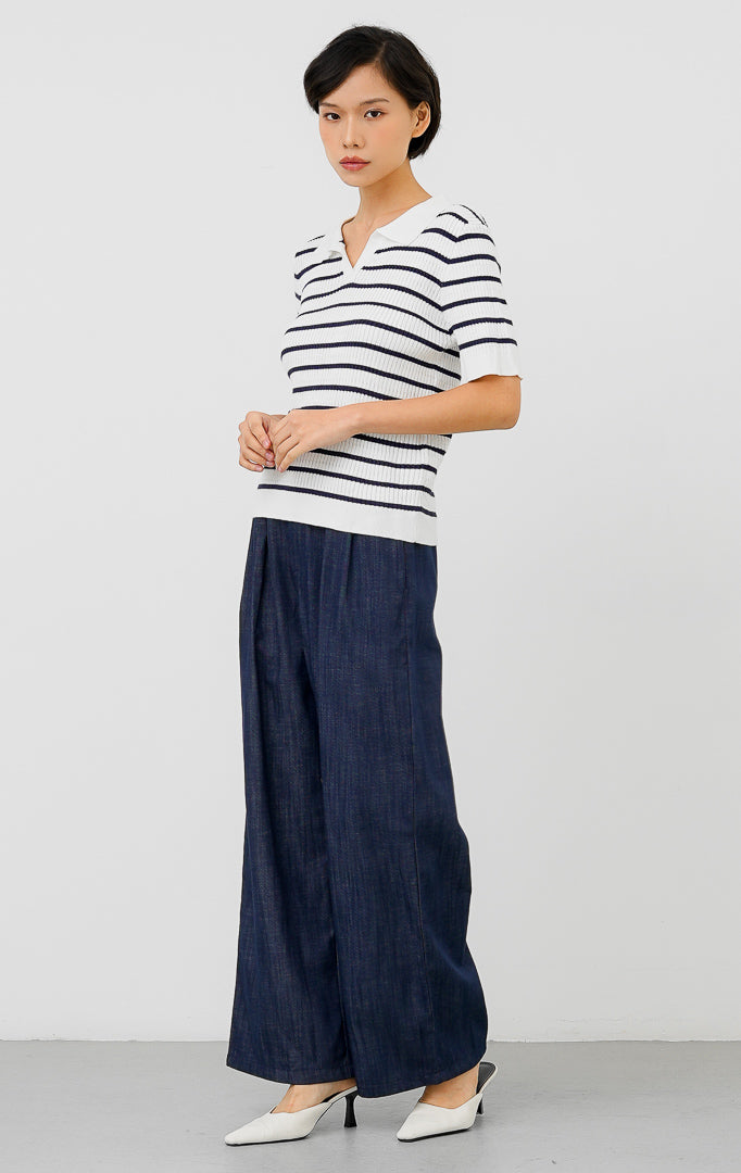 Georgiana Top Navy