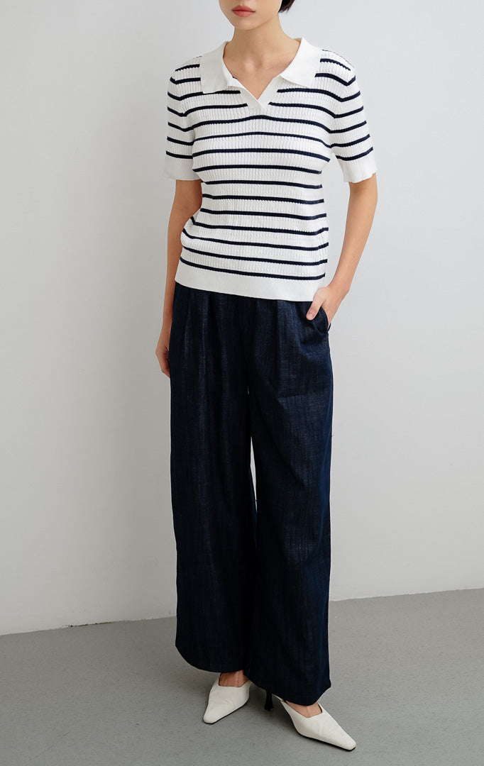 Georgiana Top Navy