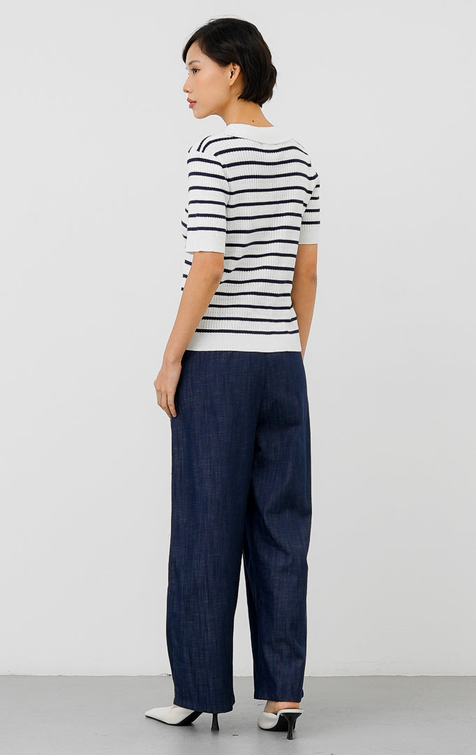 Georgiana Top Navy