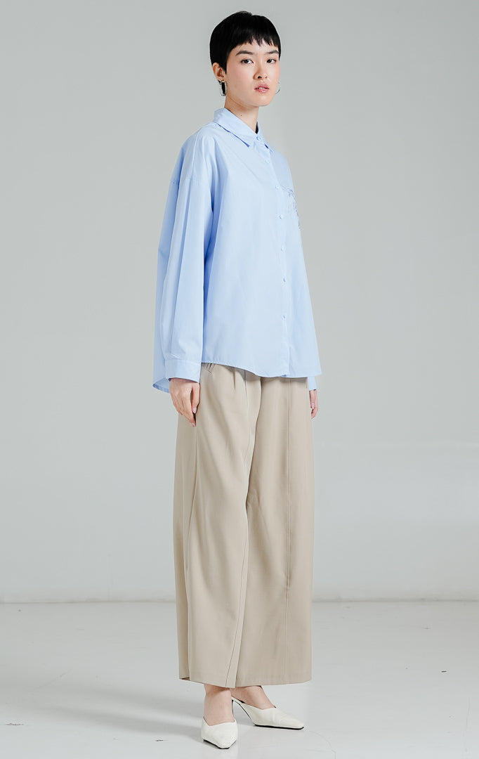 Zinnia Top Blue