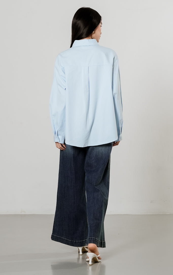 Claudette Top Light Blue
