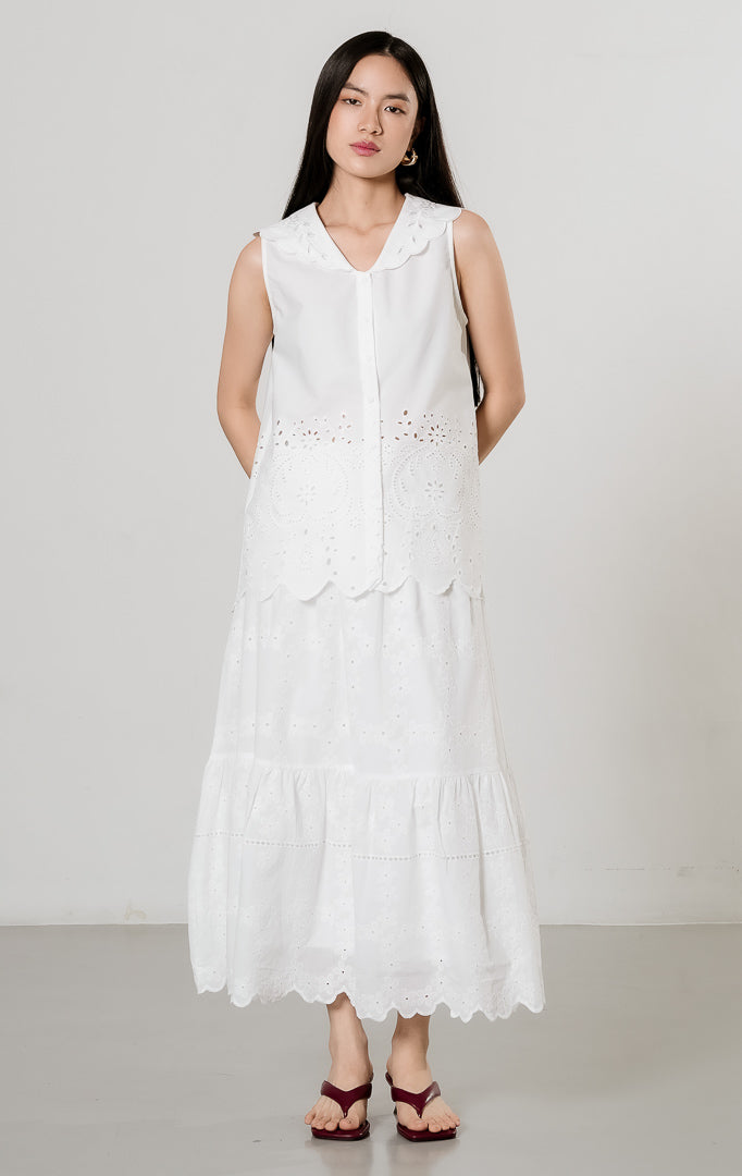 Therine Top White