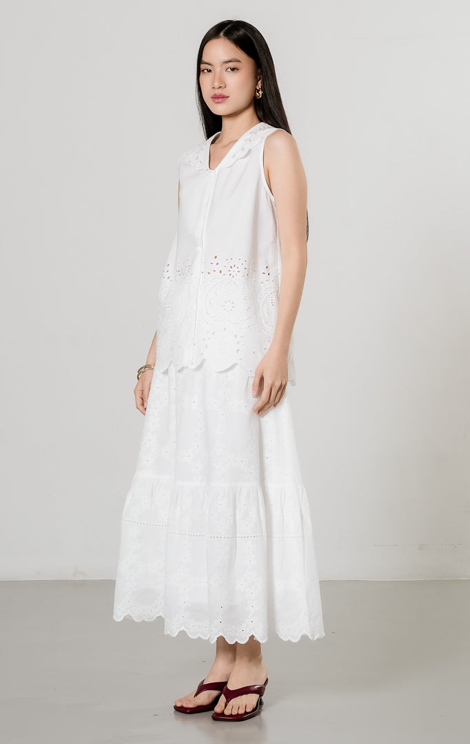 Therine Top White
