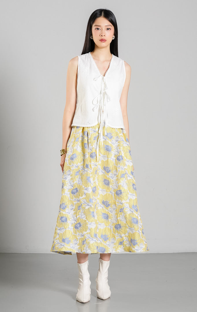 Rosalind Top White