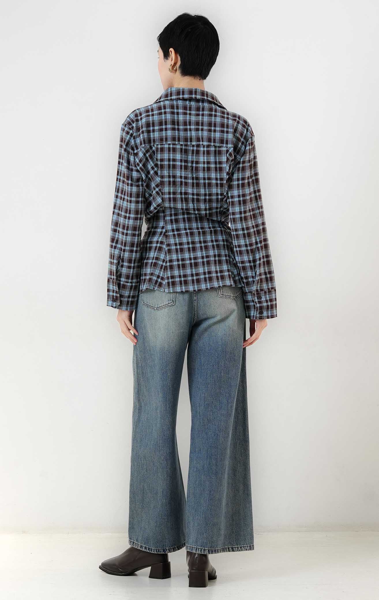 Druella Top Dark Brown