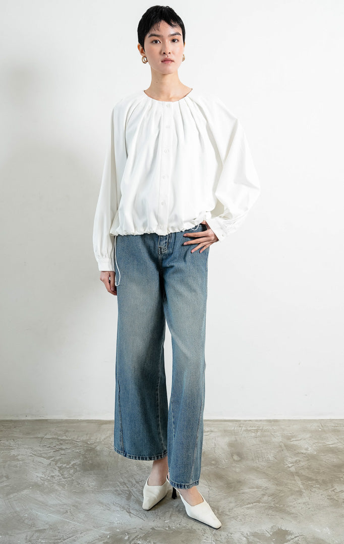 Catharine Top White