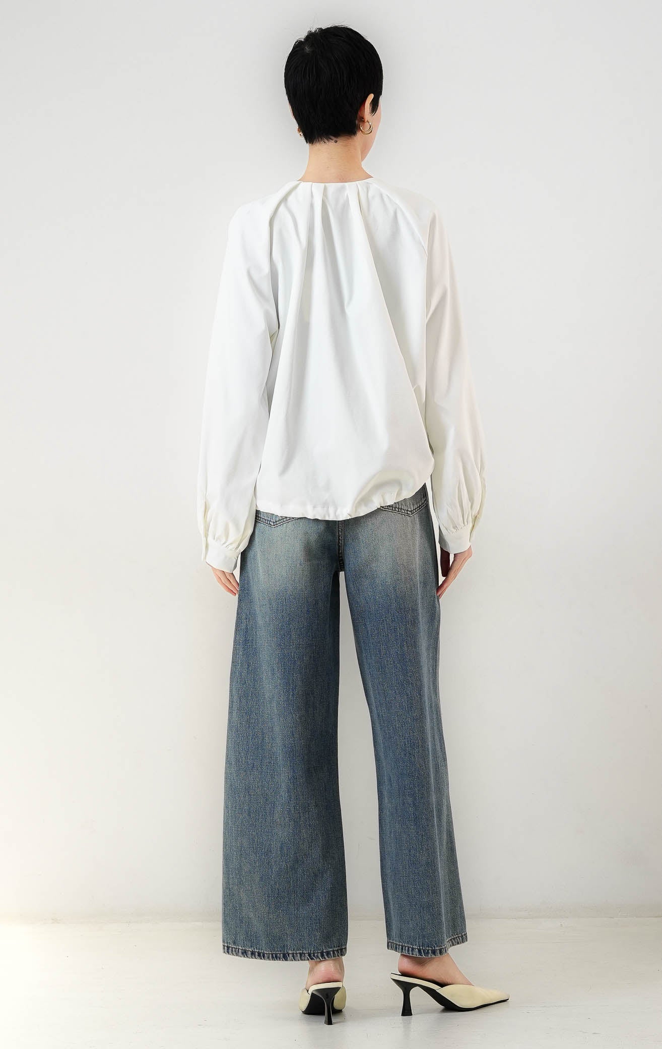 Catharine Top White
