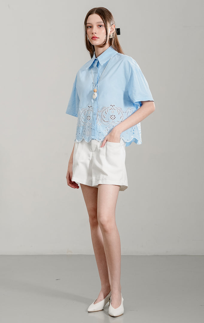 Annaleigh Top Blue